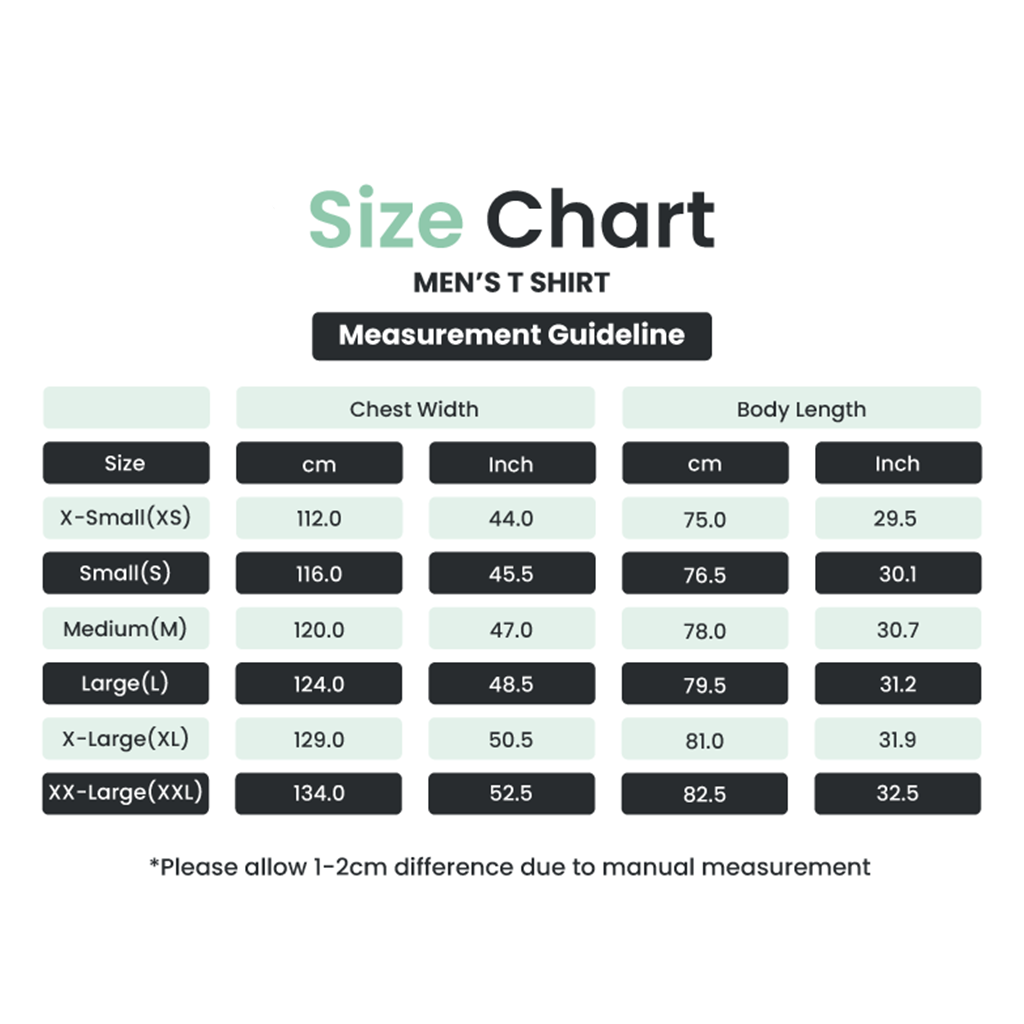 Mens Letter Printed Short Sleeve Crew Neck Black T-Shirt 100% Cotton