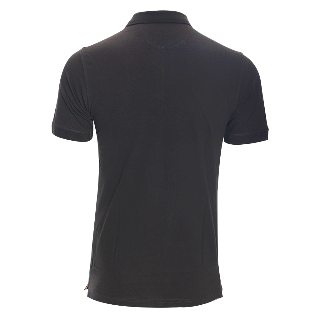 Men’s Casual Polo Shirts Short Sleeve Regular Fit Charcoal M-4XL for Sports Wear
