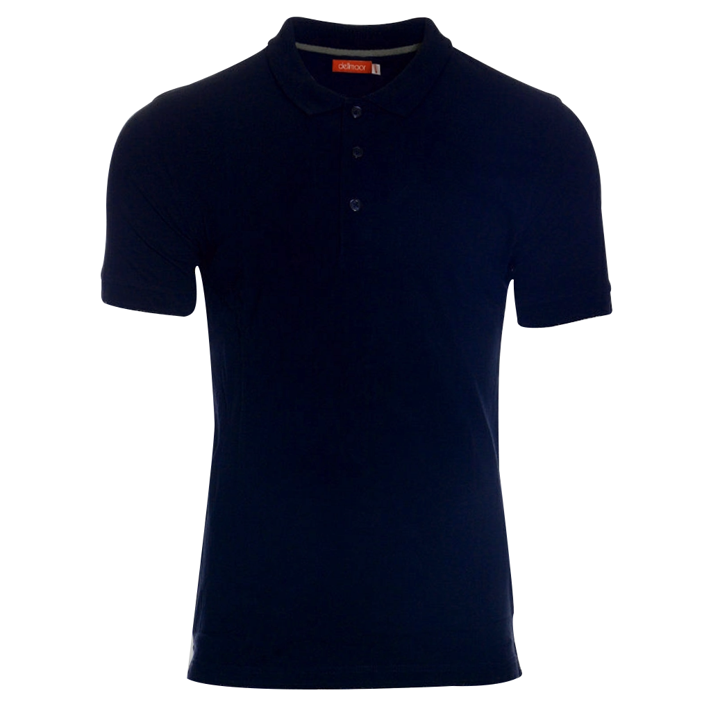 Men’s Casual Polo Shirts Short Sleeve Regular Fit Navy M-4XL for Sports Wear