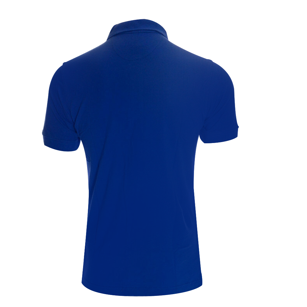 Men’s Casual Polo Shirts Short Sleeve Regular Fit Blue M-4XL for Sports Wear