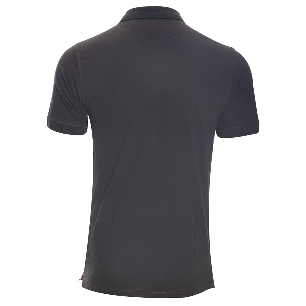 Men’s Casual Polo Shirts Short Sleeve Regular Fit Smoke Grey M-4XL Sports Wear